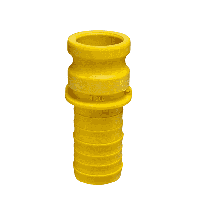 GRE300 by Kuriyama | Quick-Acting Coupling | Part E | 3" Male Adapter x 3" Hose Shank | Nylon