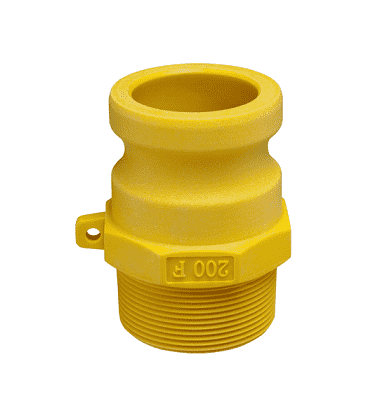 GRF150 by Kuriyama | Quick-Acting Coupling | Part F | 1-1/2" Male Adapter x 1-1/2" Male NPT | Nylon