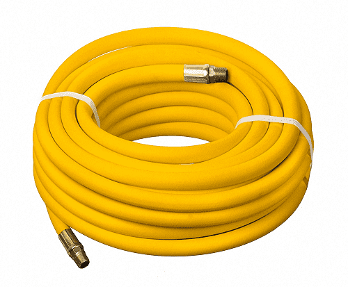 HS1131-06X25 Kuri-Tec by Kuriyama | POLYAIR HS1131 Series | Multi-Purpose Air Hose Assembly | Yellow | 3/8" ID | .625" OD | 25ft Length