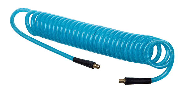HSC2960-04X25 Kuri-Tec by Kuriyama | HSC2960 Series | Self-Store Reinforced Hose Assembly | Aqua Tint | 1/4" ID | .395" OD | Polyurethane | 25ft Length