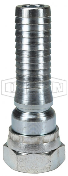 SFJCT20CS by Dixon Valve | King Crimp® | Combination Nipple |  1-1/2" Female JIC | Carbon Steel