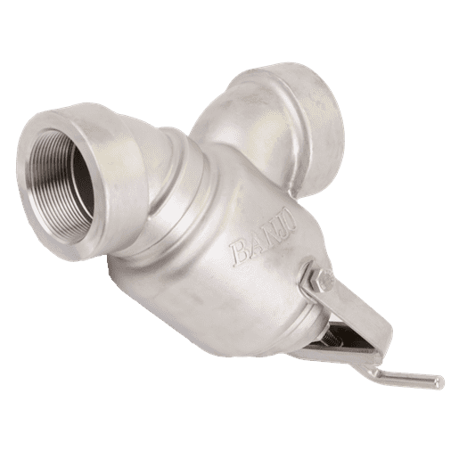 LSS300-BC by Banjo | Line Y Strainer | 3" Body, Cap & Gaskets | Gasket: EPDM | 225 PSI | 304 Stainless Steel
