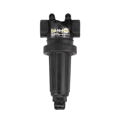 LST075-50 by Banjo | T Line Strainer | 3/4" x 3/4" Female NPT with 50 Mesh Stainless Steel Screen | 300 PSI | Polypropylene