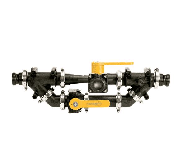 MIS220AA by Banjo | Manifold Flange Connections for Full Port Inductor Assembly | Part A | 2" Male Adapter x 2" Male Adapter
