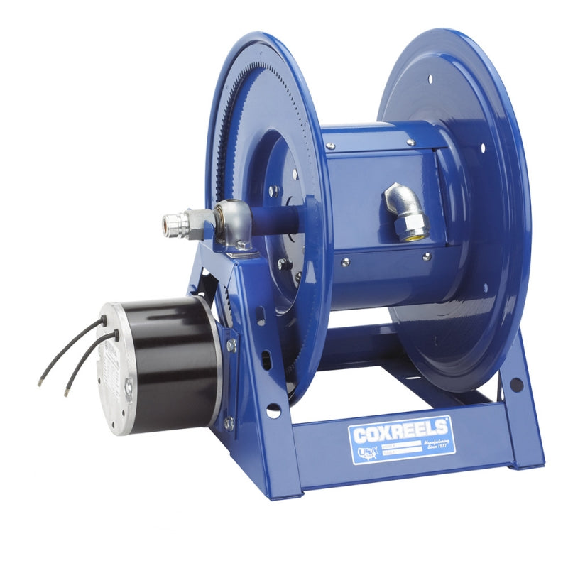 1125PCL-8410M by Coxreels | 1125PCL Series | Hand Crank Cord Reel | 10/4 SO Cord, 40A, 600V | Steel | 250ft Capacity, Cord Not Included