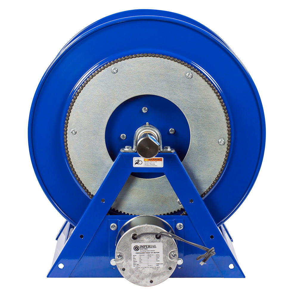 1175-6-50-AB by Coxreels | 1175 Series | 3,000 PSI Motor Driven Hose Reel | #6 Gast Air Motor | 1" Hose ID, 1" FNPT Inlet | Steel | 50ft Capacity, Hose Not Included