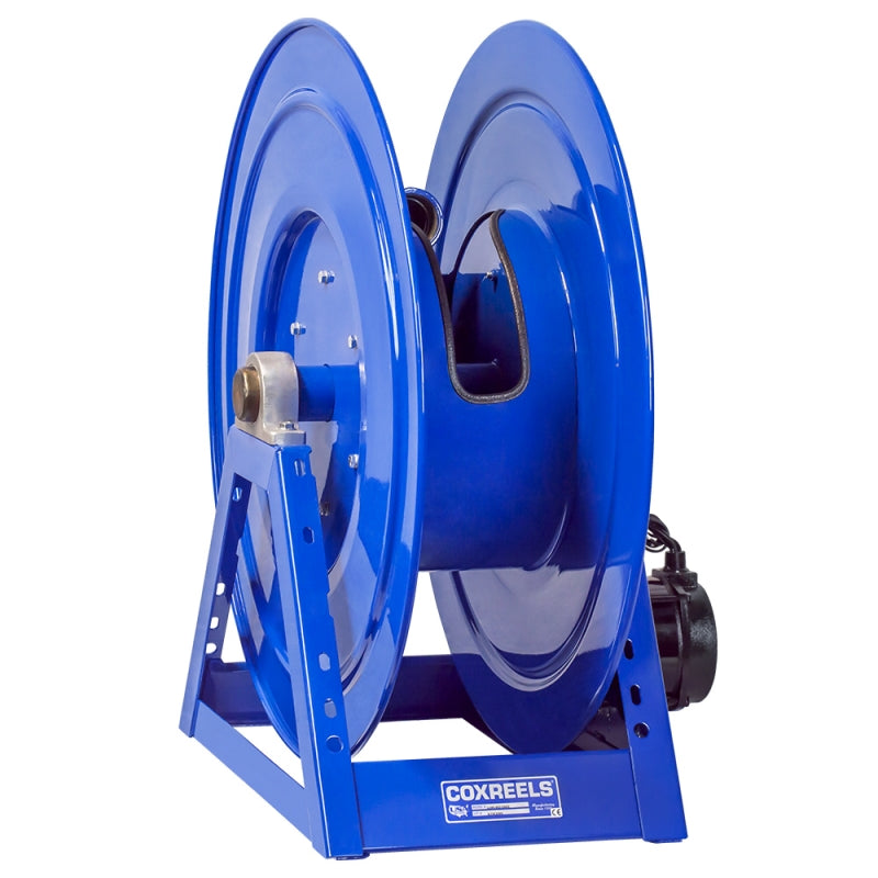 1195-932-AB by Coxreels | 1195 Series | 1,000 PSI Motor Driven Hose Reel | #6 Gast Air Motor | 2" Hose ID, 2" FNPT Inlet | Steel | 50ft Capacity, Hose Not Included