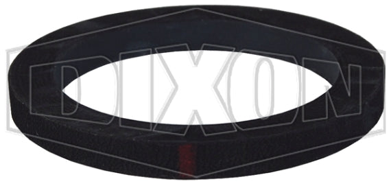 300-G-NE by Dixon Valve | Cam & Groove Gasket | 3" Size | Neoprene