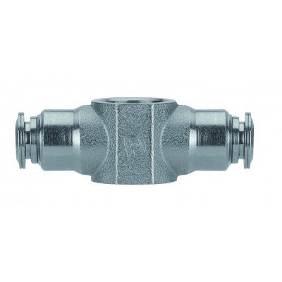 57510-6-1/4 by AIGNEP | 57 Series | Double Banjo Body Metric | 6mm Tube x 1/4" Stem | Pack of 10