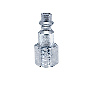 B-B2F2-S Breco by Foster | One Way Shut-Off | B Series | 1/4" Plug x 1/4" Female NPT Thread | Steel