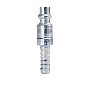 B-B2S3-S Breco by Foster | One Way Shut-Off | B Series | 1/4" Plug x 3/8" Hose Stem | Steel