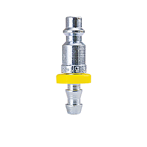 B-B2PS3-S Breco by Foster | One Way Shut-Off | B Series | 1/4" Plug x 3/8" Push-On Hose Stem | Steel