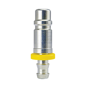 B-B4PS4-S Breco by Foster | One Way Shut-Off | B Series | 1/2" Plug x 1/2" Push-On Hose Stem | Steel