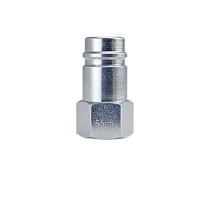 B-B6F6-S Breco by Foster | One Way Shut-Off | B Series | 3/4" Plug x 3/4" Female NPT Thread | Steel