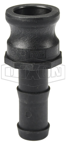 PPE75 by Dixon Valve | Cam & Groove Adapter | Type E | 3/4" Adapter x 3/4" Hose Shank | Polypropylene