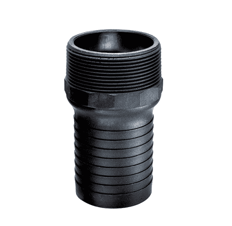 PPN200 by Kuriyama | Hose Nipple | 2" Male NPT x 2" Hose Shank | 75 PSI | Polypropylene
