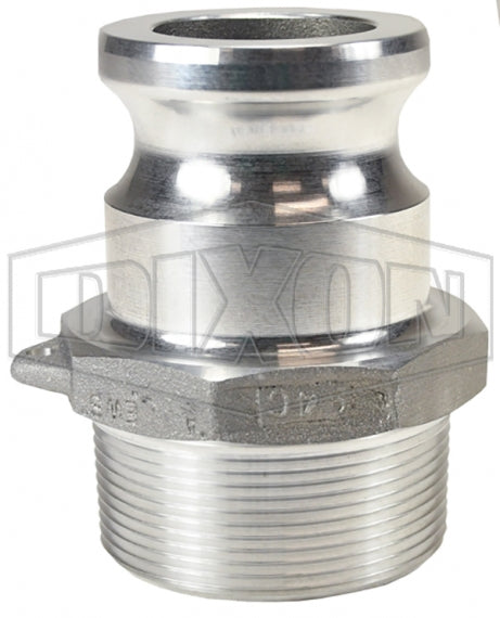 1520-F-AL by Dixon Valve | Cam & Groove Reducer (Jump Size) Adapter | Type F | 1-1/2" Adapter x 2" Male NPT | Aluminum