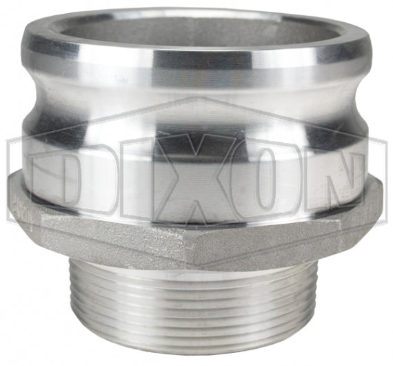 4030-F-AL by Dixon Valve | Cam & Groove Reducer (Jump Size) Adapter | Type F | 4" Adapter x 3" Male NPT | Aluminum