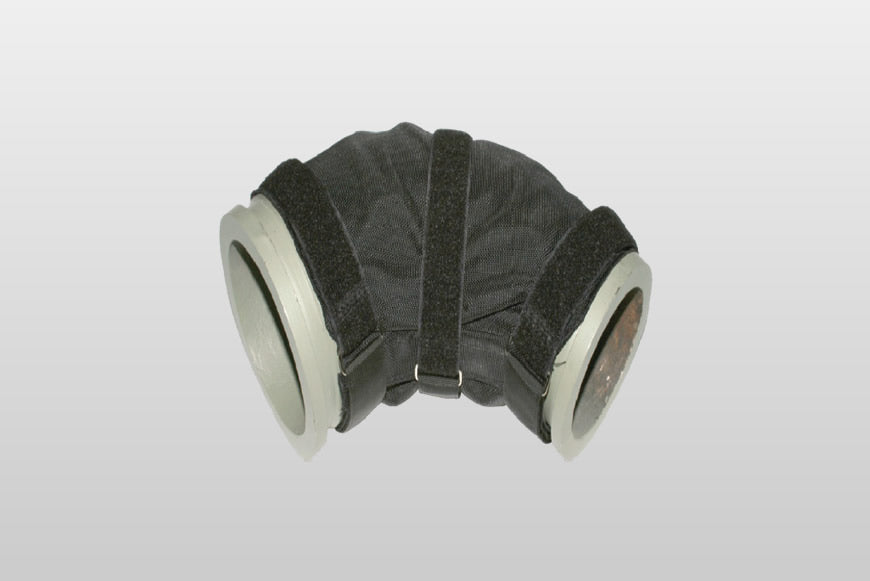 RS-S-54 Rhino™ by SRM Industries | RHINO SHIELD™ Blow Out Protector | 5" x 4" Dimension | Reducing Elbow
