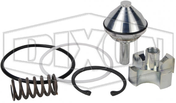 8WS-RKIT by Dixon Valve | Hydraulic Quick Disconnect Coupling | WS-Series | Heavy-Duty Wingstyle Interchange Coupler Repair Kit | For 1" Body Size | Nitrile Seal