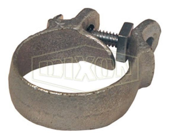 X27 by Dixon Valve | Single Bolt Clamp | Hose OD Range: from 4-40/64" to 4-56/64" | Plated Iron
