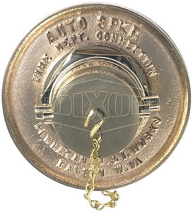 SIC250F-C Dixon Polished Chrome Plated Cast Brass Single Inlet Connection - 2-1/2" Female NST(NH) Inlet x 2-1/2" Female NPT Outlet