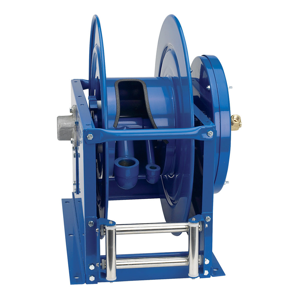 V-SLPL-825 by Coxreels | V Series | Spring Driven Vacuum Hose Reel | 1-1/2" Hose ID | Steel | 25ft Capacity, Hose Not Included