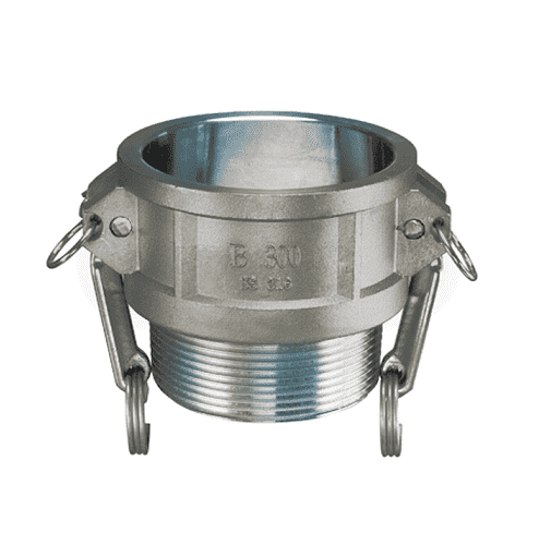 SS304-B150 by Kuriyama | Quick-Acting Coupling | Part B | 1-1/2" Female Coupler x 1-1/2" Male NPT | 304 Stainless Steel