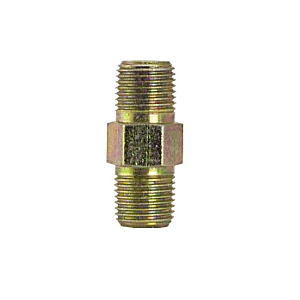 B-5404-4 Breco by Foster | Hex Pipe Nipple | 1/4" Male NPT Thread x 1/4" Male NPT Thread | Straight | Steel
