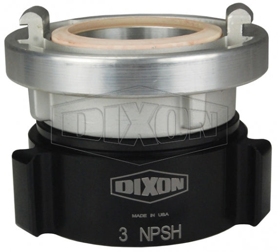 SFSA5060S Dixon Aluminum 5" Storz x 6" Female NPSH Swivel Adapter