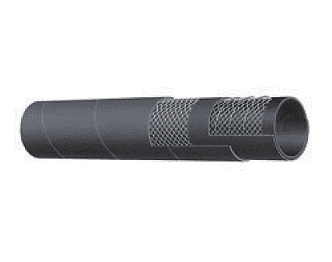 T605AA150X100 Alfagomma by Kuriyama | Black Petroleum S & D Hose | Black | 1-1/2" ID | 1.89" OD | 150 PSI | 100ft Length