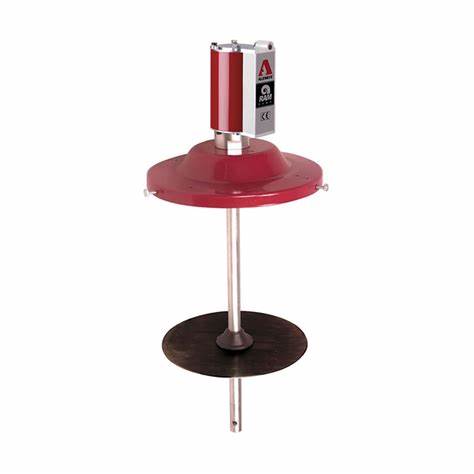 9950-D1 by Alemite | Grease Pump | Pneumatic Ram - Stationary | Drum Size: 180Kg | Material Outlet: 3/8" Female NPTF