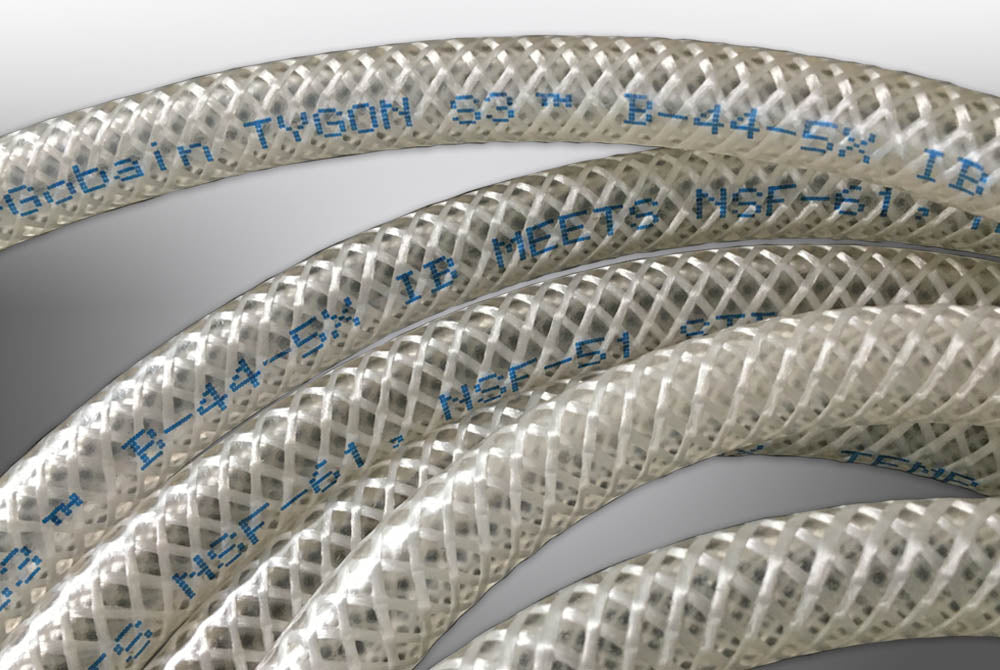 AMH00038 Tygon S3™ by Saint Gobain | 1/2" ID x 3/4" OD x 1/8" Wall | B-44-5X IB | Food & Beverage Dispensing Pressure Tubing | Old Part #: ADA00038 | 50' Package Length