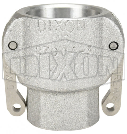 75-D-AL by Dixon Valve | Cam & Groove Coupler | Type D | 3/4" Coupler x 3/4" Female NPT | Aluminum