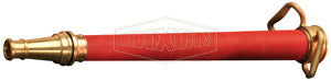 UPP250F Dixon Brass U/L Play Pipe with Tip - 2-1/2" Female NST(NH) x Male ULT Outlet