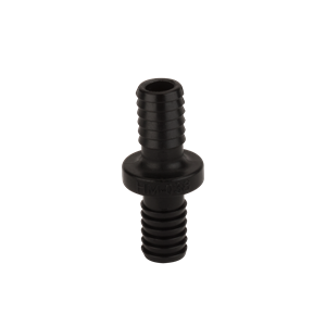 HM038 by Banjo | Pipe Fitting for Hose Menders | 3/8" Hose Barb x 3/8" Hose Barb | 300 PSI | Polypropylene | Pack of 10