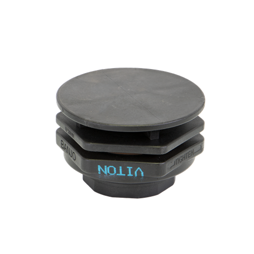 TF200AV by Banjo | IBC Tank Accessories | 2" Anti Vortex Tank Flanges | Hole Size: 3" | Polypropylene