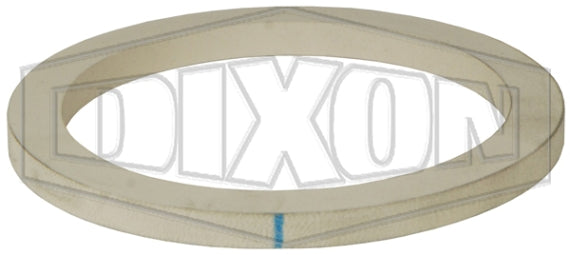 500-G-WB by Dixon Valve | Cam & Groove Gasket (FDA Approved) | 5" Size | White Nitrile Rubber