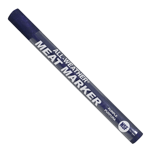 062102 All-Weather Meat Marker - Purple - (Case of 48) - Beltsmart