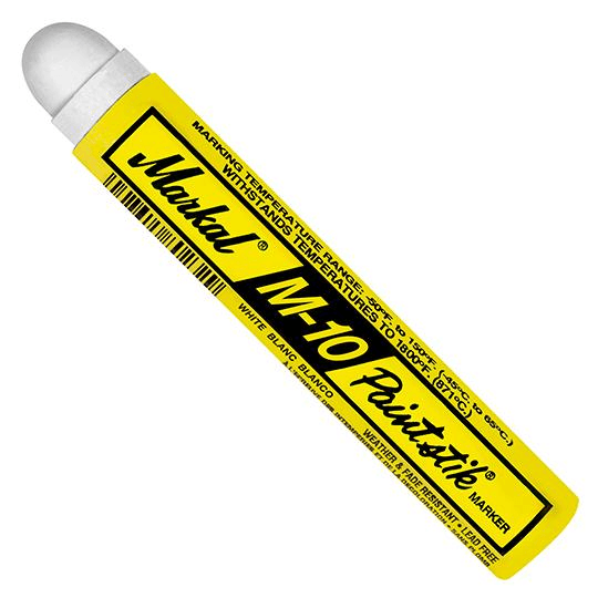 082020 Markal M-10 Paintstik - White - (Case of 144) - Beltsmart