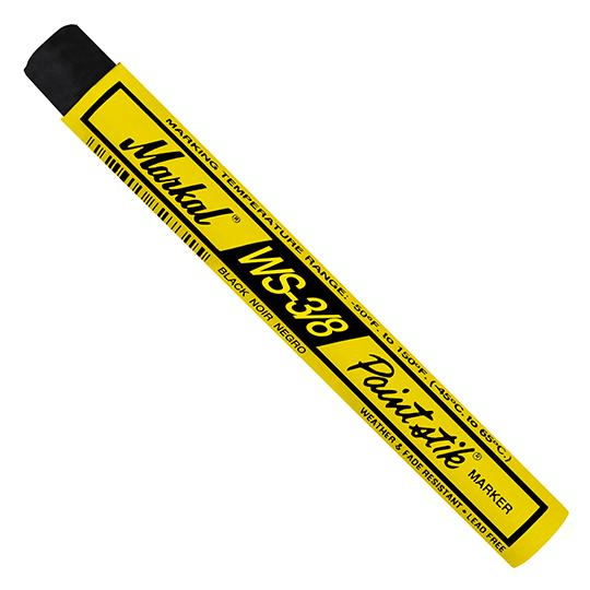 082423 Markal WS-3/8 Paintstik - Black - (Case of 144) - Beltsmart