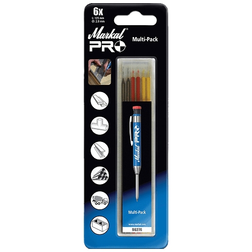 096276 Markal Pro General Purpose Refills - Multi Color - (Case of 12) - Beltsmart