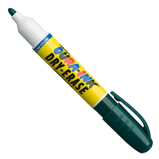 096573 Markal DURA-INK Dry Erase - 1/8" (3 mm) Mark Size - Green - (Case of 48) - Beltsmart