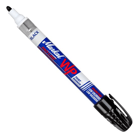 096933 Markal PRO-LINE WP - 1/8" (3 mm) Mark Size - Black (Case of 48) - Beltsmart