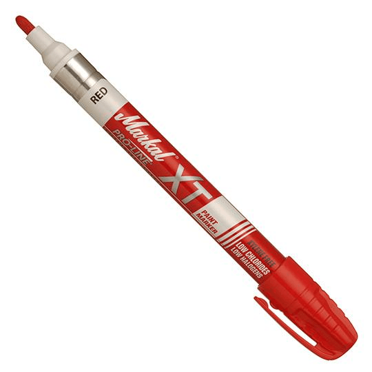 097252 Markal PRO-LINE XT - 1/8" (3 mm) Mark Size - Red (Case of 48) - Beltsmart