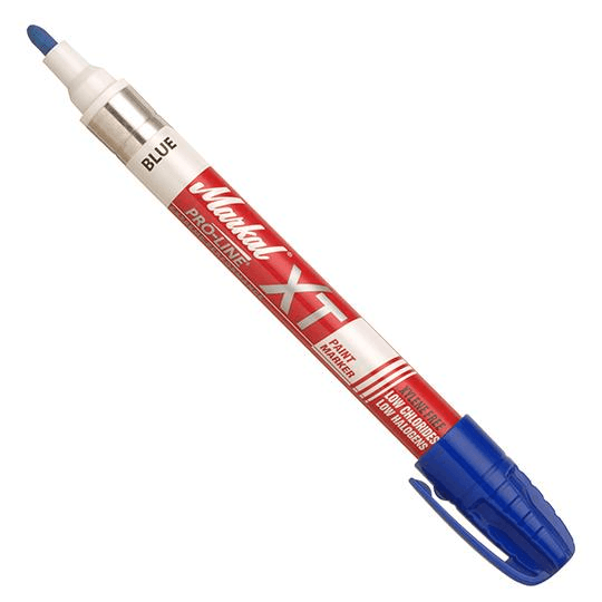 097254 Markal PRO-LINE XT - 1/8" (3 mm) Mark Size - Blue (Case of 48) - Beltsmart