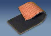 BS138 - #138 Beltservice ProTurn 2 Ply 160 Black LI x Bare FR Conveyor Belt
