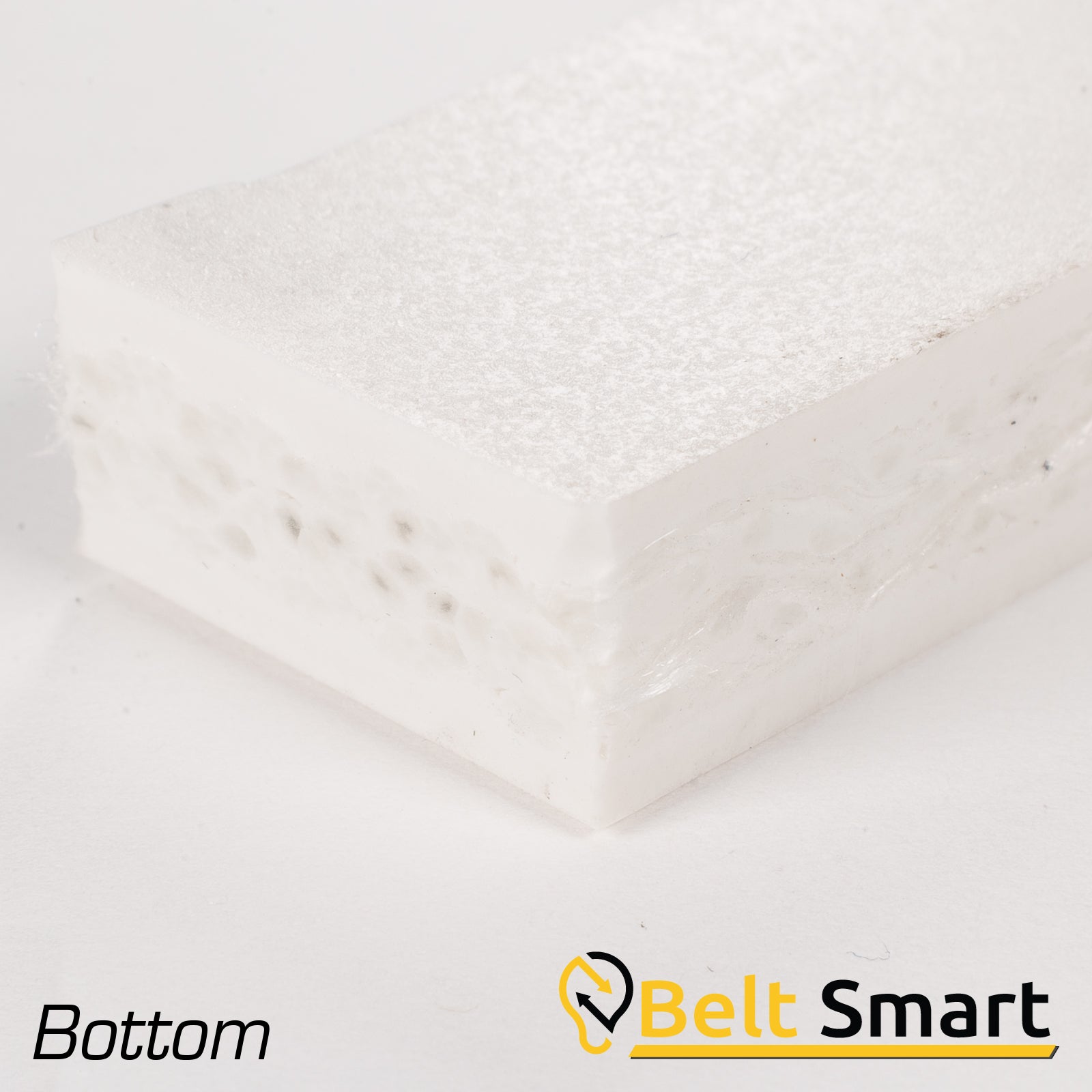 BS017 - #17 Beltservice PVC - 450 White C x C SC/FR/OR/FDA Conveyor Belt