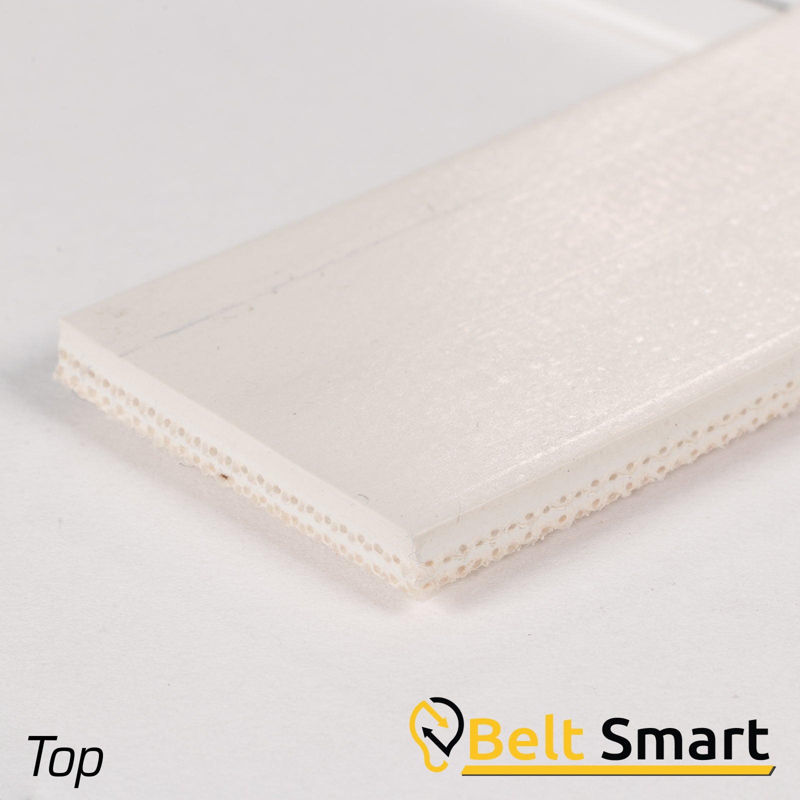 BS001 - #1 Beltservice 2 Ply 15 oz. White Nitrile COS Conveyor Belt