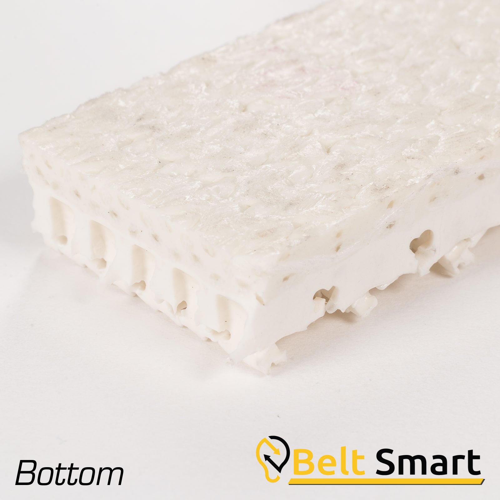 BS022 - #22 Beltservice PVC - 100 White Roughtop x FS OR Conveyor Belt